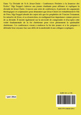 La Divinité de N.-S. Jésus-Christ La Divinité de N.-S. Jésus-Christ