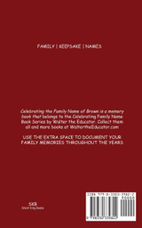 Celebrating the Family Name of Brown