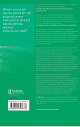 Ecotourism, NGOs and Development Ecotourism, NGOs and Development