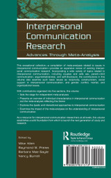 Interpersonal Communication Research