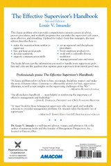 Effective Supervisor's Handbook Effective Supervisor's Handbook