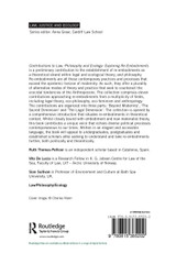 Contributions to Law, Philosophy and Ecology