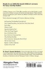 Children's Sermons Children's Sermons
