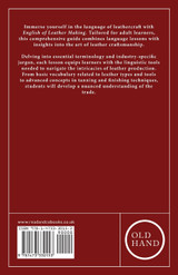 English of Leather Making - Lessons for Adult English Classes English of Leather Making - Lessons for Adult English Classes