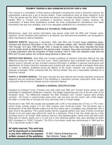 BSA SUNBEAM & TRIUMPH TIGRESS SCOOTER 1959-1965 WORKSHOP MANUAL