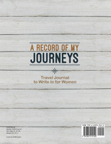 A Record of My Journeys | Travel Journal to Write In for Women
