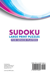 Sudoku Large Print Puzzles for Senior Players Sudoku Large Print Puzzles for Senior Players