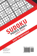 Sudoku Puzzle Books Large Print | Easy to Difficult