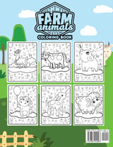 Farm Animals Coloring Book For Kids Ages 4-8 Farm Animals Coloring Book For Kids Ages 4-8