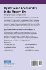 Dyslexia and Accessibility in the Modern Era