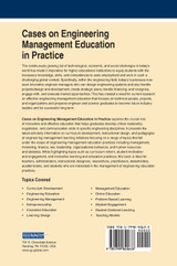 Cases on Engineering Management Education in Practice Cases on Engineering Management Education in Practice