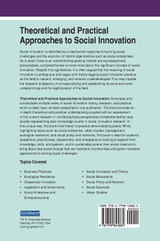 Theoretical and Practical Approaches to Social Innovation