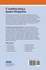 IT Auditing Using a System Perspective