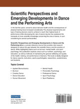 Scientific Perspectives and Emerging Developments in Dance and the Performing Arts