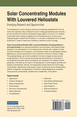 Solar Concentrating Modules With Louvered Heliostats Solar Concentrating Modules With Louvered Heliostats