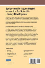 Socioscientific Issues-Based Instruction for Scientific Literacy Development