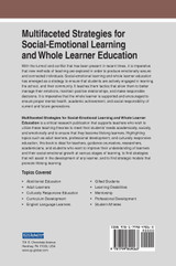 Multifaceted Strategies for Social-Emotional Learning and Whole Learner Education Multifaceted Strategies for Social-Emotional Learning and Whole Learner Education