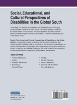 Social, Educational, and Cultural Perspectives of Disabilities in the Global South Social, Educational, and Cultural Perspectives of Disabilities in the Global South