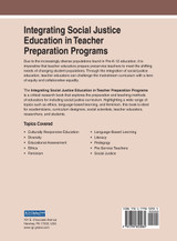 Integrating Social Justice Education in Teacher Preparation Programs