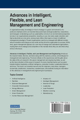 Advances in Intelligent, Flexible, and Lean Management and Engineering