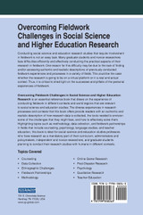 Overcoming Fieldwork Challenges in Social Science and Higher Education Research