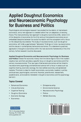 Applied Doughnut Economics and Neuroeconomic Psychology for Business and Politics Applied Doughnut Economics and Neuroeconomic Psychology for Business and Politics
