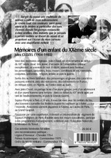 Mémoires d'un enfant du XXème siècle
