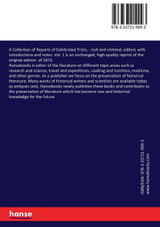 A Collection of Reports of Celebrated Trials, A Collection of Reports of Celebrated Trials,