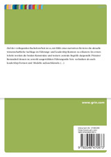 Führung und Leadership in der Fitnessbranche Führung und Leadership in der Fitnessbranche