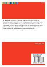 Analyse des Klimaschutzprogramms 2030 der BRD auf seine Anreizstrukturen und ihrer Wirksamkeit nach der Logik des kollektiven Handelns von Mancur Olson. Können die Klimaziele zum Erhalt der Erdatmosphäre erreicht werden?