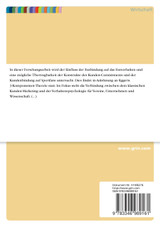 Der Einfluss der Fanbindung auf das Fanverhalten. Kundenbindung im Sport Der Einfluss der Fanbindung auf das Fanverhalten. Kundenbindung im Sport
