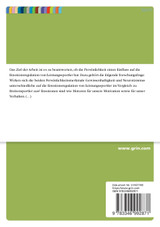 Persönlichkeit und der Einfluss auf die Emotionsregulation im Leistungssport