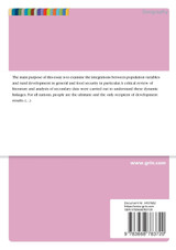 Integration of Population Variables into Rural Development Programs with Ethiopian Case