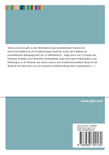 Das narrative Interview in der Sozialforschung. Eine Veranschaulichung des Für und Wider
