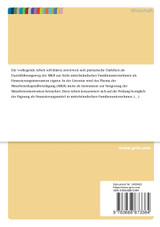 Mitarbeiterkapitalbeteiligung in mittelständischen Familienunternehmen als Finanzierungsmittel Mitarbeiterkapitalbeteiligung in mittelständischen Familienunternehmen als Finanzierungsmittel