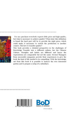 Knowledge Transfer from Germany to China Knowledge Transfer from Germany to China