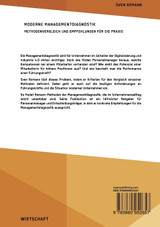 Moderne Managementdiagnostik. Methodenvergleich und Empfehlungen für die Praxis Moderne Managementdiagnostik. Methodenvergleich und Empfehlungen für die Praxis