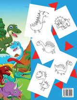 Dinosaurios Libro de colorear para niños Dinosaurios Libro de colorear para niños