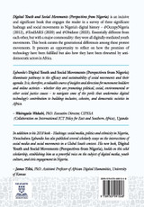 Digital Youth and Social Movements Digital Youth and Social Movements