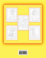 Chiots Géométriques - Livre de coloriage pour enfants Chiots Géométriques - Livre de coloriage pour enfants