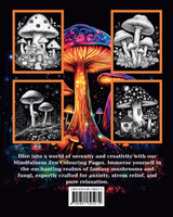 Midnight Mushroom Coloring Book for Stress Relief and Relaxation Midnight Mushroom Coloring Book for Stress Relief and Relaxation