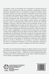 Ori-Oke Spirituality and Social Change in Africa