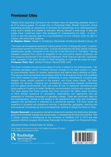 Provisional Cities Provisional Cities