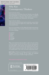 Fifty Key Contemporary Thinkers Fifty Key Contemporary Thinkers