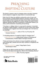 Preaching to a Shifting Culture Preaching to a Shifting Culture