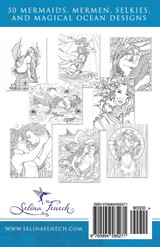 Mermaid Minis - Pocket Sized Fantasy Art Coloring Book Mermaid Minis - Pocket Sized Fantasy Art Coloring Book