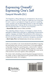 Expressing Oneself / Expressing One's Self