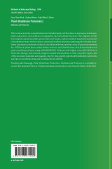 Plant Membrane Proteomics Plant Membrane Proteomics