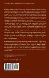 Faulkner and the Black Literatures of the Americas Faulkner and the Black Literatures of the Americas