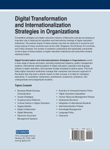 Digital Transformation and Internationalization Strategies in Organizations Digital Transformation and Internationalization Strategies in Organizations